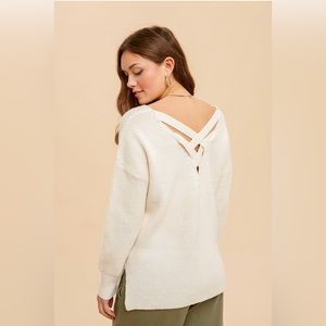 Luna Ivory Sweater